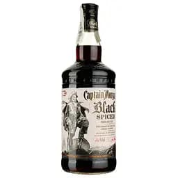Уцінка. Алкогольний напій Captain Morgan Black Spiced 40% 1 л + 2 чарки - мініатюра 4