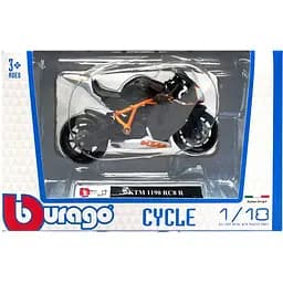 Дитяча модель Мотоцикла KTM 1190 Bburago 18-51030-15 масштаб 1:18