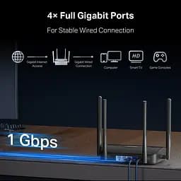 Mercusys Маршрутизатор MR25BE BE3600, 3x GE LAN, 1x GE WAN, MESH - мініатюра 9