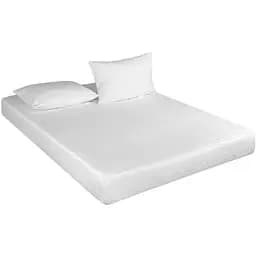 Простыня на резинке Good-Dream Сатин Страйп White 200х180 см (GDSSWSHEETF180200)