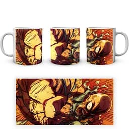 Кухоль GeekLand Ванпанчмен One Punch Man Сайтама OPM 02.25 330 мл білий - мініатюра 3