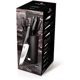 Набір ножів Berlinger Haus Black Silver Collection, чорний (BH 2796) - мініатюра 3