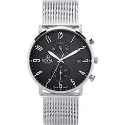 Мужские водонепроницаемые наручные часы Royal London 41445-10 кварцевые