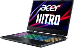 Ноутбук Acer Nitro 5 AN515-58 15.6' FHD IPS, Intel i7-12650H, 16GB, F1TB, NVD4050-6, Lin, чорний (NH.QLZEU.009) - мініатюра 2