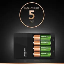 Зарядний пристрій для пальчикових та мізинчиків батарейок Duracell, 1300 mAh, CEF14 (81546730) - мініатюра 6