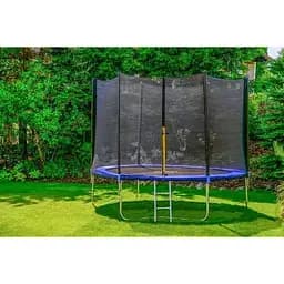 Батут садовый Funfit спортивный 8(244-252 см) 252 см с подушкой.