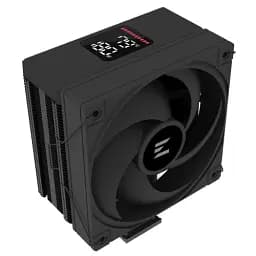 Кулер для процессора Zalman CNPS9X ECO DS, Black, алюміній/мідь, 1x120 мм PWM 600~2100RPM±10%, 31.4 dBa Max, для Intel 1851/1700, AMD AM5/AM4, до 190 Вт, высота 155 мм, LCD-дисплей