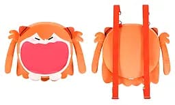 Рюкзак Аска Евангелион с прозрачным отсеком Backpack Asuka Evangelion 30х25 см