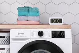 Пральна машина Gorenje фронтальна 8 кг 1400 A+++ 55 см дисплей пара інвертор білий - мініатюра 3
