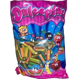 Конфеты жевательные Dulceplus Mini Rainbow Filled Pencils 1 кг 