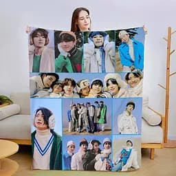 Плед 3D новорічний Зимовий BTS №3 3183_B 15385 135х160 см