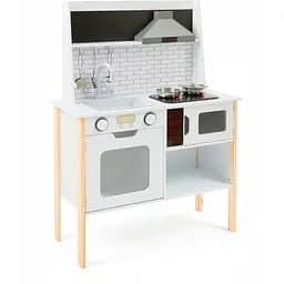 Дерев'яна ігрова кухня Ecotoys Style зі звуковими та світловими ефектами