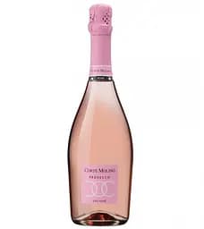 Ігристе вино Corte Molino Prosecco Rose Extra Dry DOC, біле, екстра драй, 0,75 л