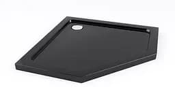 Душовий піддон Rea Diamond black 90x90 REA-K8543, Чорний - мініатюра 7