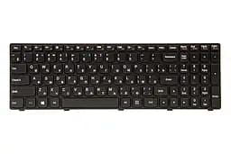 Клавiатура для ноутбука IBM/LENOVO IdeaPad G500, G505 чoрний, чoрний фрейм