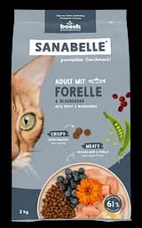 Сухий корм для кішок Бош Едалт Форель (2 кг), Bosch Sanabelle Adult With Trout (2 кг)