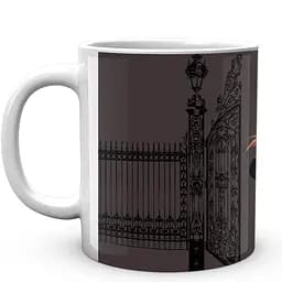 Кружка GeekLand Ангел кровопролития Satsuriku no Tenshi Рейчел и Зак в вечерних нарядах у ворот SNT 02.013 330 мл белая