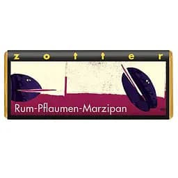 Шоколад Zotter Plum Marzipan in Rum молочний органічний 70 г