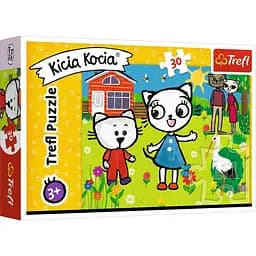 Пазли Trefl Котячі пригоди 30 елементів
