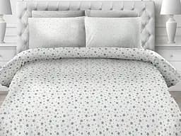 Комплект постільної білизни Ecotton Комфорт, бязь, двоспальний, 210х175 см, світло сірий (20713)