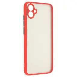 Чехол панель-накладка для Samsung Galaxy A04e (A042)/M04 (M045)/F04, Frosted Matte, красный, противоударный чехол с защитой всего корпуса, термополиуретан TPU + поликарбонат PC, ArmorStandart (ARM66704)