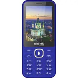Мобільний телефон Sigma mobile X-style 31 Power Type-C Blue