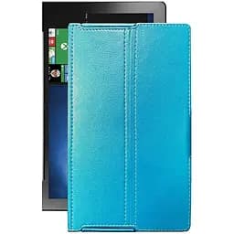 Чохол StatusCASE з екошкіри для планшету Insignia NS-P11W7100 Блакитний