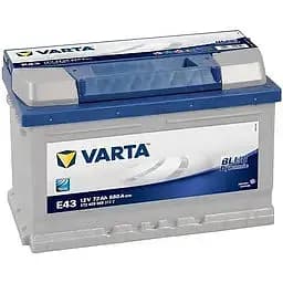 Автомобільний акумулятор Varta Blue Dynamic 6СТ-72Ah E43 (-/+) 680A (EN) 