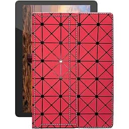 Чохол StatusCASE з екошкіри для планшету Bravis NB961 9.6 Червоний ромб