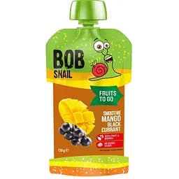 Пюре фруктове Bob Snail Манго-чорна смородина 120 г