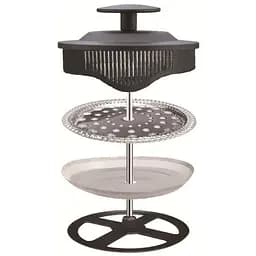 Френч-прес Bravo Chef L'Appetit 600 мл чорний (BC-7302-600) - мініатюра 4