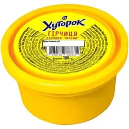 Горчица Хуторок крепкая 100 г