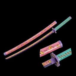 Катана Клинок рассекающий демонов Кокушибо Demon Slayer Katana Kokushibo 104 см K DS K