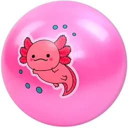Мяч детский Bambi «Аксолотль» MS 3736 (Pink) 9 дюймов, 60 грамм
