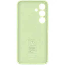 Оригінальний силіконовий чохол Samsung Silicone Case для Samsung Galaxy S24 Plus (S926) Light Green EF-PS926TGEGWW - мініатюра 7