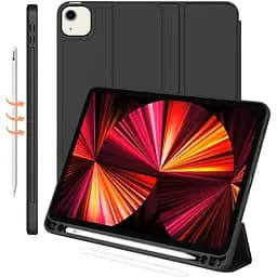 Чехол-книжка CDK для Apple iPad Air 11" M2 2024 экокожа/силикон Smart Case cлот cтилус (011190) black