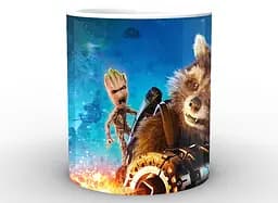 Кружка GeekLand Вартові Галактики Guardians of the Galaxy Ракета і Грут GG.02.009 - мініатюра 2