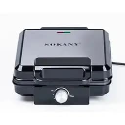 Електровафельниця Sokany SK-08031 з мармуровим покриттям для товстих бельгійських вафель 1500Вт