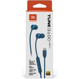 Навушники з мікрофоном JBL Tune 310C Blue (JBLT310CBLU) - мініатюра 2