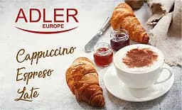 Кавоварка високого тиску Adler AD 4408 потужність 850 Вт тиск 15 бар - мініатюра 6