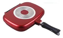 Сковорода гриль для стейков Bachmayer BM-7501-32 с гранитным покрытием.