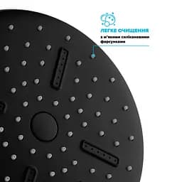 Водозберігаюча душова лійка Drop SPA3F-MULTI120BL "X-Cross" із 3 SPA потоками - Економія 42% - мініатюра 6