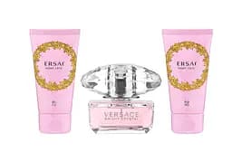 Набор Versace Bright Crystal туалетная вода 50мл, гель для душа 50мл, лосьон для тела 50мл