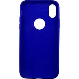 Чохол-накладка Usams Lavan Series Apple iPhone X Blue - мініатюра 3