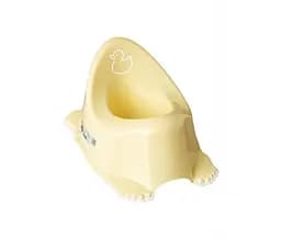 Горщик Tega Каченя, з нековзною гумою і музикою, жовтий (PO-070-132)