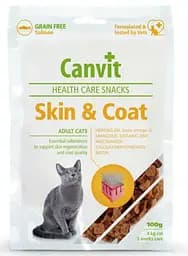 Полувлажное лакомство Canvit Skin &amp; Coat 100 г