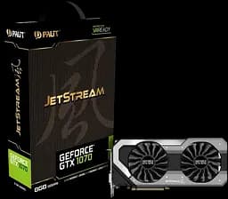Відеокарта GeForce GTX 1070 8GB Palit JetStream (NE51070015P2-1041J) Б/В - мініатюра 3