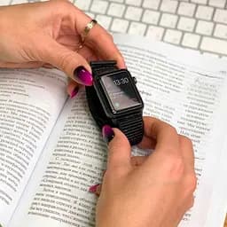 Ремінець Nylon для Apple Watch 42(ser.1-3)/44/45/46/49mm Чорний / Black - мініатюра 3