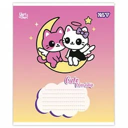 Набір зошитів Yes Сute friendship 12 аркушів у лінію 25 шт. (768649) - мініатюра 4
