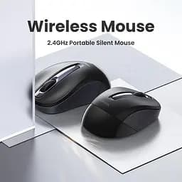 Бездротова миша UGREEN MU003 Portable Wireless Black (90371) - мініатюра 6